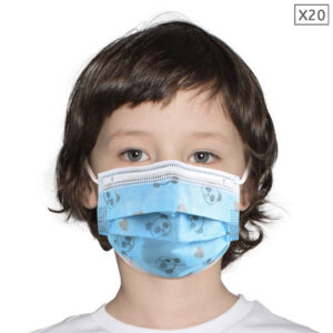 20 Pcs Anti Dust Filter Disposable Protective Sanitary Face Mask Kids Disposable Face Masks KMaskX20 AU DEPOT Disposable Face Masks - AU DEPOT