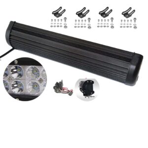 23inch 144W Cree Led Light Bar Spot Flood Light 4x4 Offroad Work Ute Atv 12v 24v, garden, tools & hardware, automotive parts & accessories, parts & servicing, vehicle lighting, ,  - AU DEPOT 2