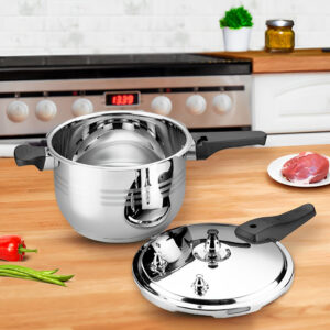 2X 10L Commercial Grade Stainless Steel Pressure Cooker, Electronics & Appliances, Appliances, Small Kitchen Appliances, Benchtop Cooking, Slow Cookers & Pressure Cookers,  - AU DEPOT 2