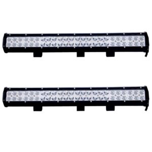 2X 23inch 144W Cree Led Light Bar Spot Flood Light 4x4 Offroad Work Ute Atv 12v 24v vehicle lighting LEDLightBar23Inch144WX2 AU DEPOT vehicle lighting - AU DEPOT