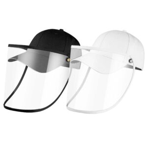 2X Outdoor Protection Hat Anti-Fog Pollution Dust Protective Cap Full Face HD Shield Cover Adult Black/White, Business & Industrial, Work Safety Protective Gear, Protective Masks, , ,  - AU DEPOT 1