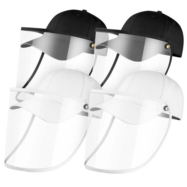 4X Outdoor Protection Hat Anti-Fog Pollution Dust Protective Cap Full Face HD Shield Cover Adult Black/White, Business & Industrial, Work Safety Protective Gear, Protective Masks, , ,  - AU DEPOT 1