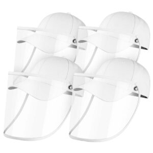 4X Outdoor Protection Hat Anti-Fog Pollution Dust Protective Cap Full Face HD Shield Cover Adult White, Business & Industrial, Work Safety Protective Gear, Protective Masks, , ,  - AU DEPOT 1