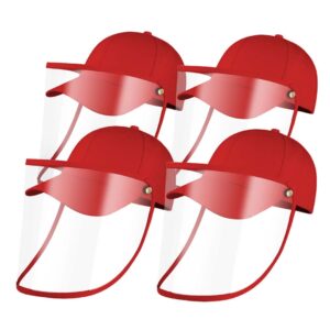 4X Outdoor Protection Hat Anti-Fog Pollution Dust Protective Cap Full Face HD Shield Cover Kids Red, Business & Industrial, Work Safety Protective Gear, Protective Masks, , ,  - AU DEPOT 1