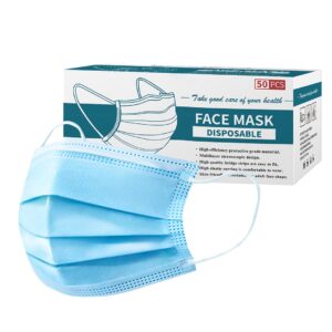 60 Pcs Anti Dust Filter Disposable Protective Sanitary Face Mask, Business & Industrial, Medical, Medical Supplies, Disposable Face Masks, ,  - AU DEPOT 1