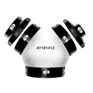 AIRLOC SMARTFIT Y 18-14-12 INS - AY181412 - Airloc - BTO’s & Y’s - Fittings - Components