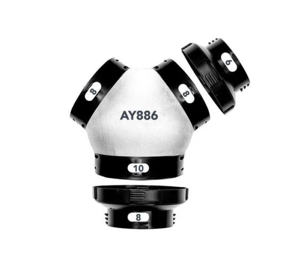 AIRLOC SMARTFIT Y 8-8-6 INS - AY886 - Airloc - BTO’s & Y’s - Fittings - Components