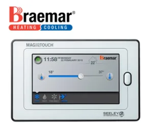 BRA MAGIQTOUCH WLOOM MULTIZONE WK TQD330 Braemar Accessories Braemar Gas Ducted Gas Ducted Heating Units AU DEPOT - AU DEPOT