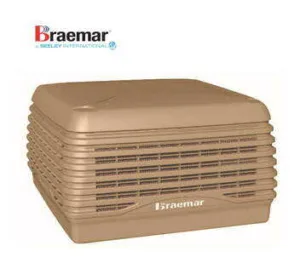 BRAEMAR EVAPORATIVE COOLER 10.2KW BEIGE TATFBEIGE Paradigm Braemar Evaporative Cooling Evaporative Cooling Units AU DEPOT - AU DEPOT