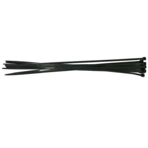 CABLE TIE BLACK 4.5 X 360MM PK100 - CT370B - Cable Ties - Cables & Ties - Electrical - Components