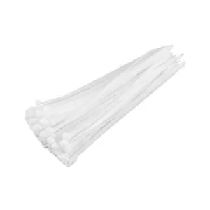 CABLE TIE WHITE 9.0 X 780MM PK100 - CT810W - Cable Ties - Cables & Ties - Electrical - Components