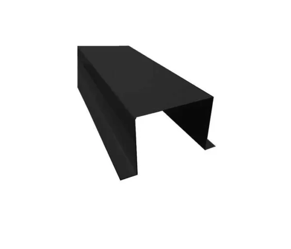 CB CAP 80X100-2.4M BLACK - CCAPBLK - Capping - Metal Capping - Capping - Components