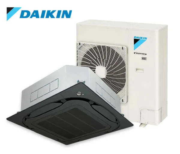 DAIKIN CASSETTE 10KW R32 - WK-FCA100CVMASBWD-3P - Standard Wireless - Daikin Cassette - Cassette System - Units