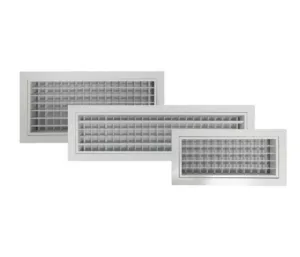 DOUBLE DEFLECTION 300X100 CHB3010 Double Deflection Metal Grilles Grilles Diffusers Components AU DEPOT - AU DEPOT