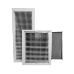 EGGCRATE W/FILTER 900X500 ALUM - ECF9050 - Filtered Return Air - Metal Eggcrates / Returns - Grilles & Diffusers - Components