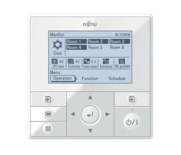 FUJ HOME CONTROLLER AOTG36/45LBLA - UTY-DMMYM - Accessories - Fujitsu Multi-Head - Multi-Head Split System - Units