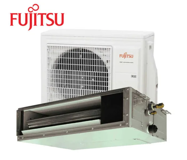 FUJITSU COMPACT BULKHEAD UNIT 3.5KW R32 - WK-ARTH12KSLAP - Slim - Fujitsu Bulkhead - Bulkhead Unit - Units