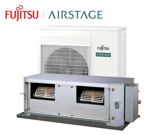 FUJITSU H/S DUCTED 10KW R32 - WK-ARTH36KHTA-HP - High Efficiency 1PH R32 - Fujitsu Ducted - Split Ducted Refrigerated - Units