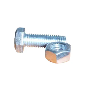 HEX BOLT & NUT M10X30MM ZINC PK 50 - HB1003 - Fastening Hardware - Installation Hardware - Unit Installation - Components