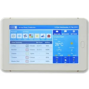 IZONE NEXUS TOUCH SCREEN WHITE - CCTSLW - Controllers - iZone - Zone Management - Components