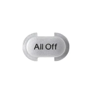 IZONE PRINTED SWITCH BUTTON (ALL OFF) - CRFLBOFF - Lighting Components - iZone - Zone Management - Components