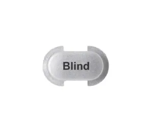 IZONE PRINTED SWITCH BUTTON BLIND CRFLBB Lighting Components iZone Zone Management Components AU DEPOT - AU DEPOT