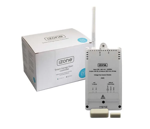 IZONE SMART GARAGE DOOR CONTROLLER KIT USING CVFC - CGDK2 - Security - iZone - Zone Management - Components