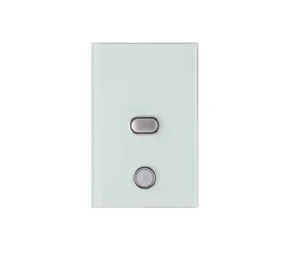 IZONE WIRELESS LIGHT SWITCH 1 BUTTON OCEAN MIST CRFL1O Lighting Components iZone Zone Management Components AU DEPOT - AU DEPOT