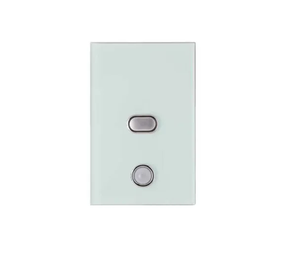 IZONE WIRELESS LIGHT SWITCH 1 BUTTON OCEAN MIST - CRFL1O - Lighting Components - iZone - Zone Management - Components