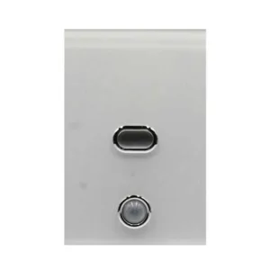 IZONE WIRELESS LIGHT SWITCH 1 BUTTON WHITE - CRFL1W - Lighting Components - iZone - Zone Management - Components