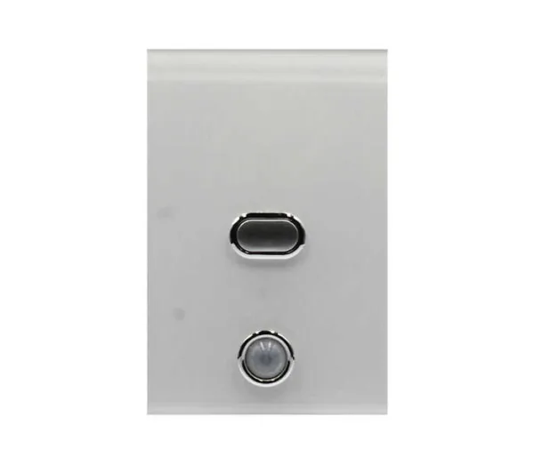 IZONE WIRELESS LIGHT SWITCH 1 BUTTON WHITE - CRFL1W - Lighting Components - iZone - Zone Management - Components