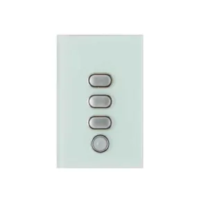 IZONE WIRELESS LIGHT SWITCH 3 BUTTON OCEAN MIST - CRFL3O - Lighting Components - iZone - Zone Management - Components