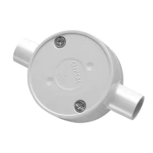 JUNCTION BOX 2 WAY GREY 25MM - JB225 - Accessories - Conduit & Accessories - Electrical - Components