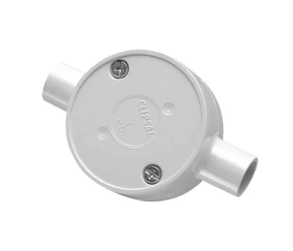 JUNCTION BOX 2 WAY GREY 25MM - JB225 - Accessories - Conduit & Accessories - Electrical - Components