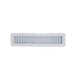 KICK RAIL REGISTER 300X50MM - FGM3050 - Kick Rail - Metal Floor Registers - Grilles & Diffusers - Components