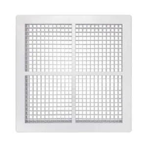 MATT RETURN AIR ABS 360 X 360 4 WAY EGGCRATE - SRE36 - Eggcrate - MDO's - Grilles & Diffusers - Components