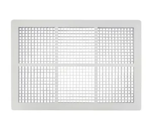 MATT RETURN AIR ABS 540 X 360 6 WAY EGGCRATE SRE54 Eggcrate MDOs Grilles Diffusers Components AU DEPOT - AU DEPOT