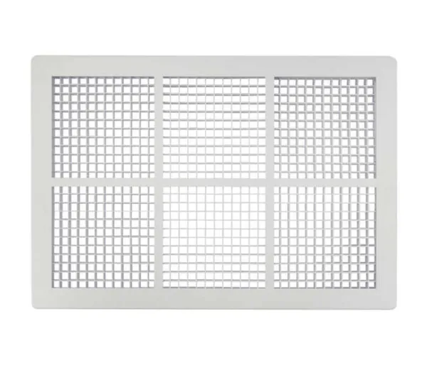 MATT RETURN AIR ABS 540 X 360 6 WAY EGGCRATE - SRE54 - Eggcrate - MDO's - Grilles & Diffusers - Components