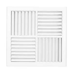 MDO GLOSS ABS 360 X 360 4 WAY - ER36 - Multi Directional Diffusers - Gloss - MDO's - Grilles & Diffusers - Components