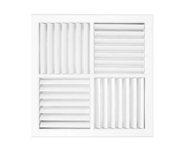 MDO GLOSS ABS 400 X 400 4 WAY - ER40 - Multi Directional Diffusers - Gloss - MDO's - Grilles & Diffusers - Components