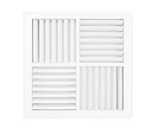 MDO MATT ABS 360 X 360 4 WAY SRA3640 Plastic Diffusers Grilles Diffusers Components AU DEPOT - AU DEPOT