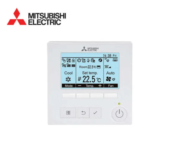 ME WIRED CONTROLLER W/ BACKLIGHT - PAR-40MAA - Accessories - Mitsubishi Electric Multi-Head - Multi-Head Split System - Units