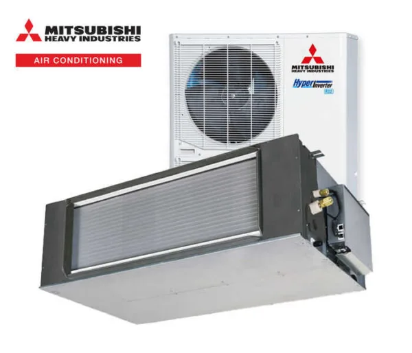 MHI H/STAT DUC R/C 12.5KW NC R32 - WK-FDUA125AVSXWVH - High Static - Mitsubishi Heavy Industries Ducted - Split Ducted Refrigerated - Units