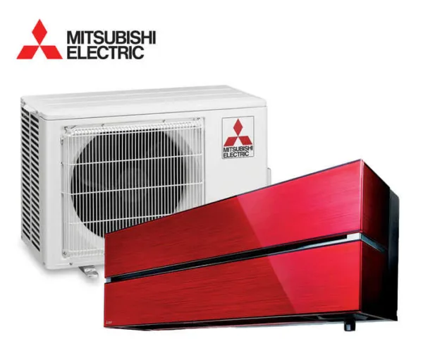 MITSUBISHI ELEC. HWS 2.5KW RED - WK-MSZ-LN25VG2R - LN Series - Mitsubishi Electric High Wall - High Wall Split System - Units