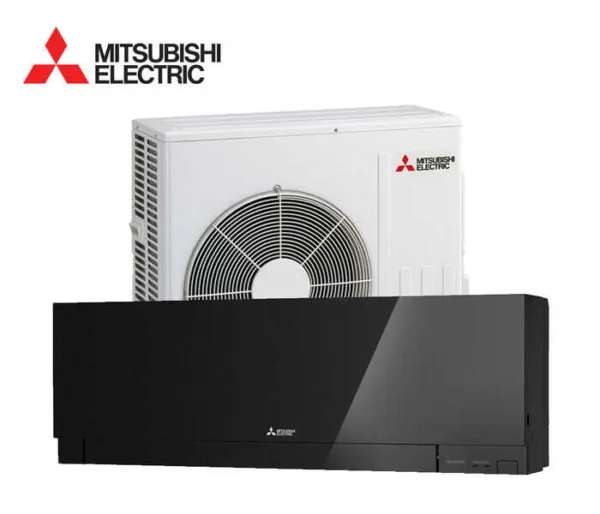 MITSUBISHI ELEC. HWS 5.0KW BLACK - WK-MSZ-EF50VGB - EF Series - Mitsubishi Electric High Wall - High Wall Split System - Units