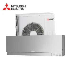 MITSUBISHI ELEC. HWS 5.0KW SILVER PC1438 EF Series Mitsubishi Electric High Wall High Wall Split System Units AU DEPOT - AU DEPOT