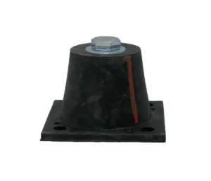 NEOPRENE MOUNT 30 70KG 76X76X50 RED NMBR70 Rubber Mounts Unit Installation Components AU DEPOT - AU DEPOT