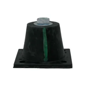 NEOPRENE MOUNT 50-100KG 76X76X50 GREEN - NMBG100 -  - Rubber Mounts - Unit Installation - Components