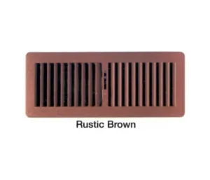 PLASTIC FLR REG 300X100 BROWN FG3010BN 300 x 100mm Plastic Floor Registers Grilles Diffusers Components AU DEPOT - AU DEPOT