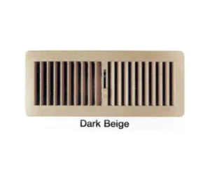 PLASTIC FLR REG 300X100 D BEIG FG3010DB 300 x 100mm Plastic Floor Registers Grilles Diffusers Components AU DEPOT - AU DEPOT